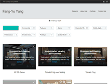 Tablet Screenshot of foungyu.com